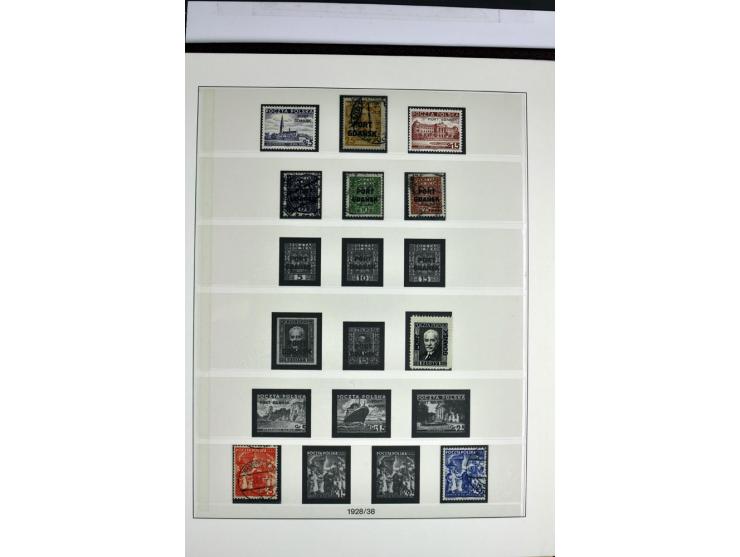 1914/39, ungebrauchte/postfrische und gestempelte Sammlung, Schwerpunkt Danzig und Memel mit diversen besseren Werten, meist 