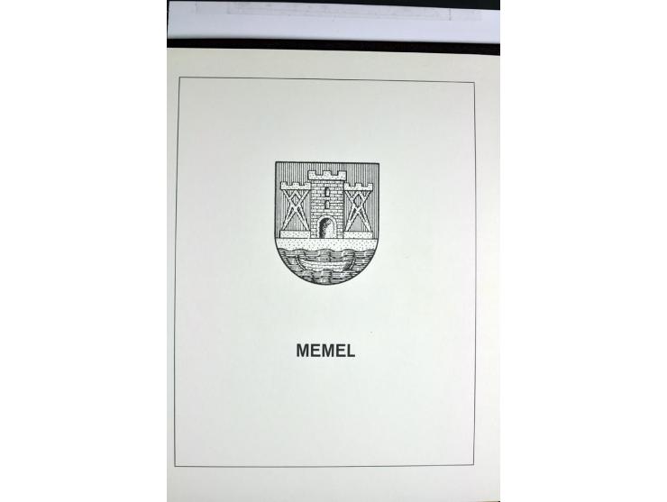 1914/39, ungebrauchte/postfrische und gestempelte Sammlung, Schwerpunkt Danzig und Memel mit diversen besseren Werten, meist 
