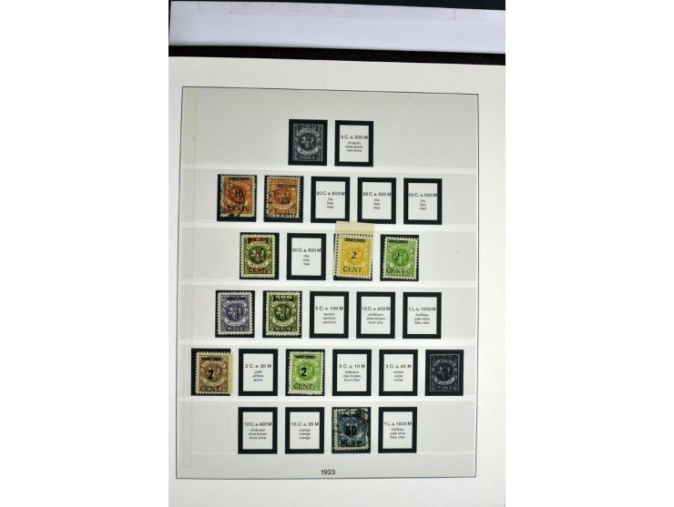 1914/39, ungebrauchte/postfrische und gestempelte Sammlung, Schwerpunkt Danzig und Memel mit diversen besseren Werten, meist 