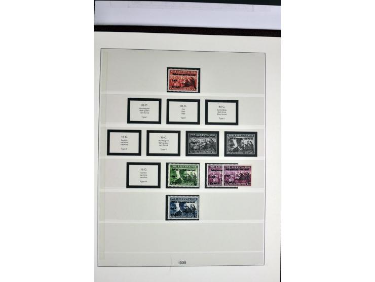 1914/39, ungebrauchte/postfrische und gestempelte Sammlung, Schwerpunkt Danzig und Memel mit diversen besseren Werten, meist 