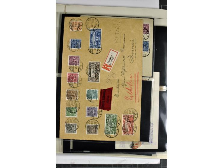 BESETZTE UND ABSTIMMUNGSGEBIETE: 1914/20, ungebrauchte/postfrische und gestempelte Sammlung mit diversen besseren Werten dabe