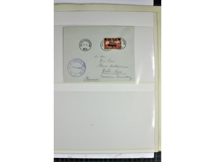BESETZTE UND ABSTIMMUNGSGEBIETE: 1914/20, ungebrauchte/postfrische und gestempelte Sammlung mit diversen besseren Werten dabe