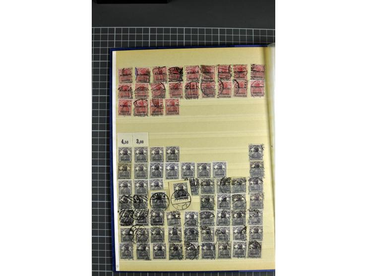 1920, sehr interessante Sammlung von über 1200 Werten, dabei Einheiten, HAN, Farben, verschiedene Ortsstempel, sowie diverse 