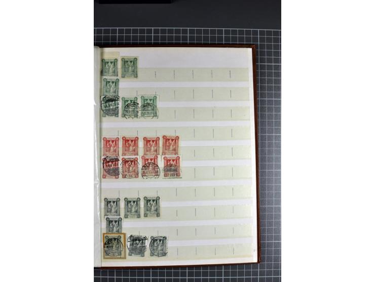 1920, ungebrauchte und gestempelte Sammlung mit über 1200 Werten, meist Sarg-Ausgabe, dabei einige Besonderheiten wie Mi.-Nr.