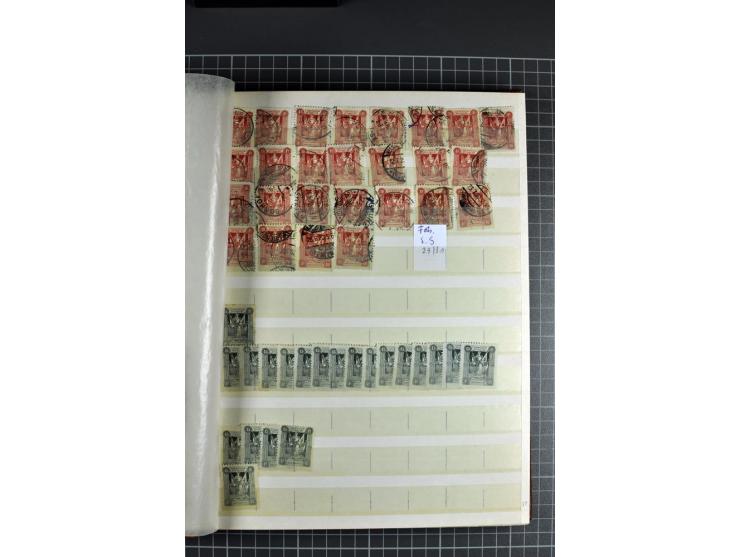 1920, ungebrauchte und gestempelte Sammlung mit über 1200 Werten, meist Sarg-Ausgabe, dabei einige Besonderheiten wie Mi.-Nr.
