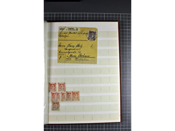1920, ungebrauchte und gestempelte Sammlung mit über 1200 Werten, meist Sarg-Ausgabe, dabei einige Besonderheiten wie Mi.-Nr.