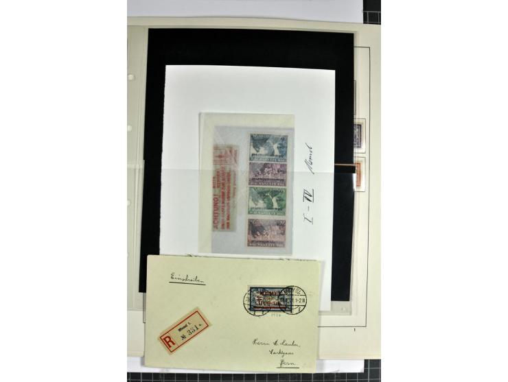 1920/23, vorwiegend ungebrauchte Sammlung in den Hauptnummern augenscheinlich komplette Sammlung, gute Erhaltung