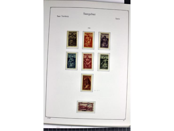  1920/59, postfrische, ungebrauchte und gestempelte Sammlung, bis auf Mi.-Nr. 171-77 (dafür 199-205 doppelt) in den Hauptnumm
