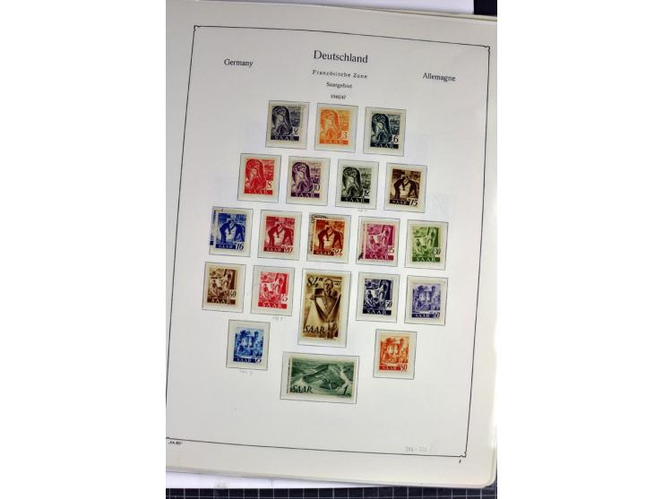  1920/59, postfrische, ungebrauchte und gestempelte Sammlung, bis auf Mi.-Nr. 171-77 (dafür 199-205 doppelt) in den Hauptnumm