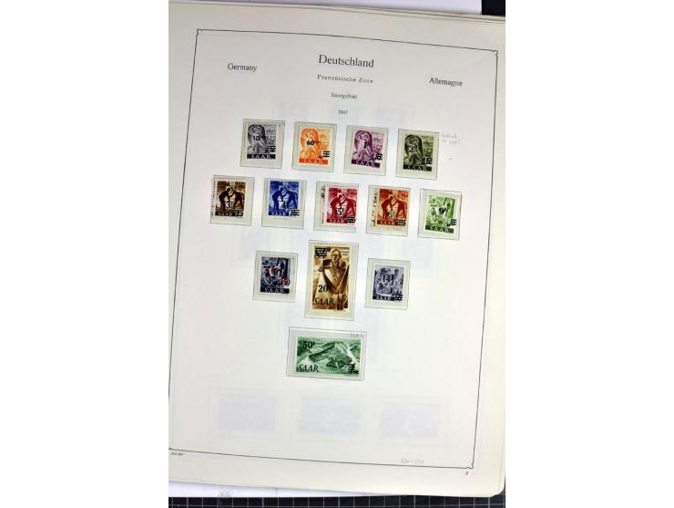  1920/59, postfrische, ungebrauchte und gestempelte Sammlung, bis auf Mi.-Nr. 171-77 (dafür 199-205 doppelt) in den Hauptnumm