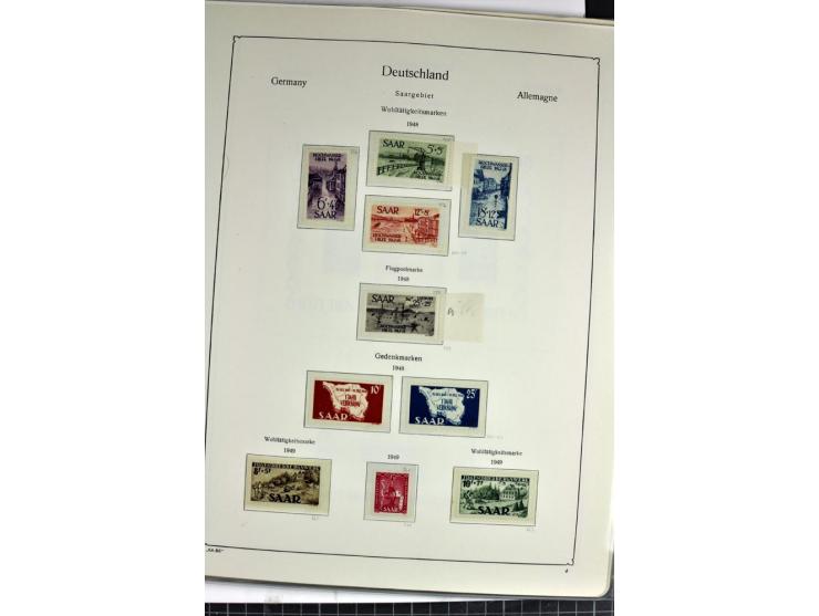  1920/59, postfrische, ungebrauchte und gestempelte Sammlung, bis auf Mi.-Nr. 171-77 (dafür 199-205 doppelt) in den Hauptnumm