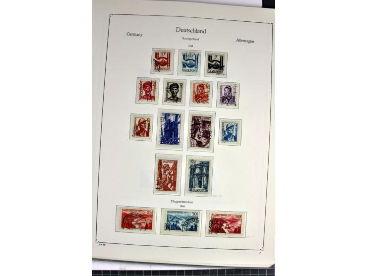  1920/59, postfrische, ungebrauchte und gestempelte Sammlung, bis auf Mi.-Nr. 171-77 (dafür 199-205 doppelt) in den Hauptnumm