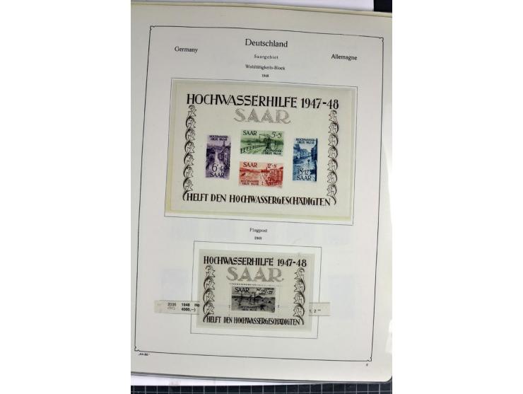  1920/59, postfrische, ungebrauchte und gestempelte Sammlung, bis auf Mi.-Nr. 171-77 (dafür 199-205 doppelt) in den Hauptnumm