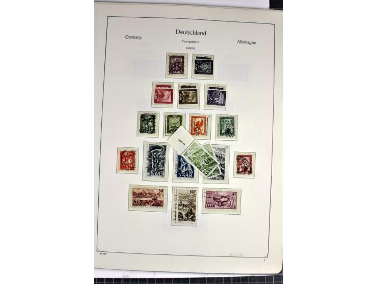  1920/59, postfrische, ungebrauchte und gestempelte Sammlung, bis auf Mi.-Nr. 171-77 (dafür 199-205 doppelt) in den Hauptnumm