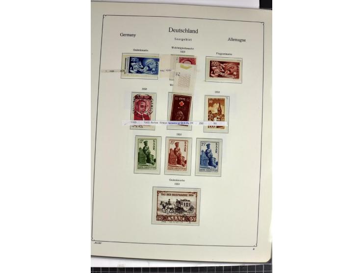  1920/59, postfrische, ungebrauchte und gestempelte Sammlung, bis auf Mi.-Nr. 171-77 (dafür 199-205 doppelt) in den Hauptnumm