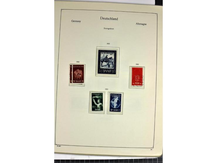  1920/59, postfrische, ungebrauchte und gestempelte Sammlung, bis auf Mi.-Nr. 171-77 (dafür 199-205 doppelt) in den Hauptnumm