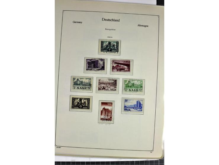  1920/59, postfrische, ungebrauchte und gestempelte Sammlung, bis auf Mi.-Nr. 171-77 (dafür 199-205 doppelt) in den Hauptnumm