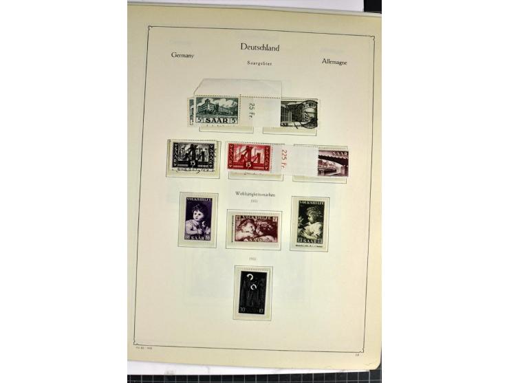  1920/59, postfrische, ungebrauchte und gestempelte Sammlung, bis auf Mi.-Nr. 171-77 (dafür 199-205 doppelt) in den Hauptnumm