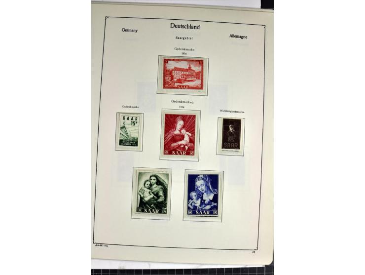  1920/59, postfrische, ungebrauchte und gestempelte Sammlung, bis auf Mi.-Nr. 171-77 (dafür 199-205 doppelt) in den Hauptnumm