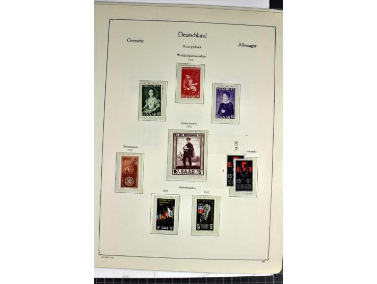  1920/59, postfrische, ungebrauchte und gestempelte Sammlung, bis auf Mi.-Nr. 171-77 (dafür 199-205 doppelt) in den Hauptnumm