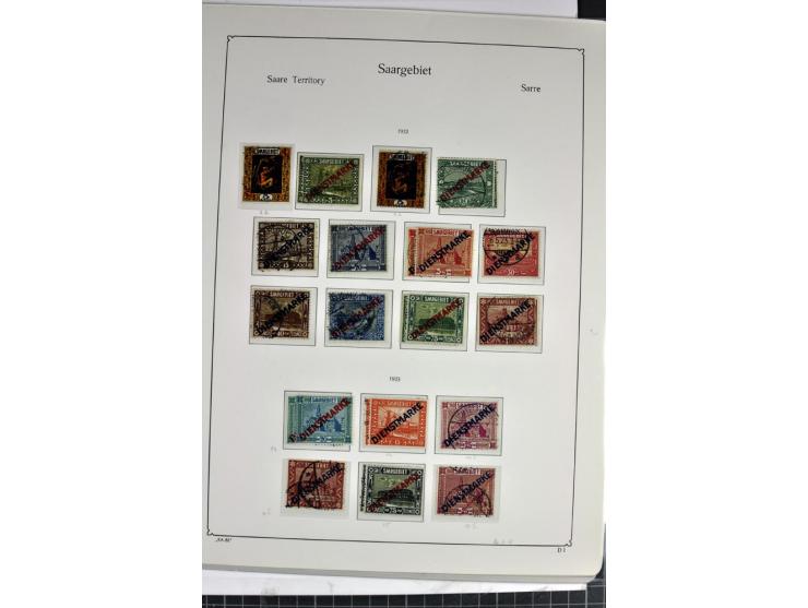  1920/59, postfrische, ungebrauchte und gestempelte Sammlung, bis auf Mi.-Nr. 171-77 (dafür 199-205 doppelt) in den Hauptnumm