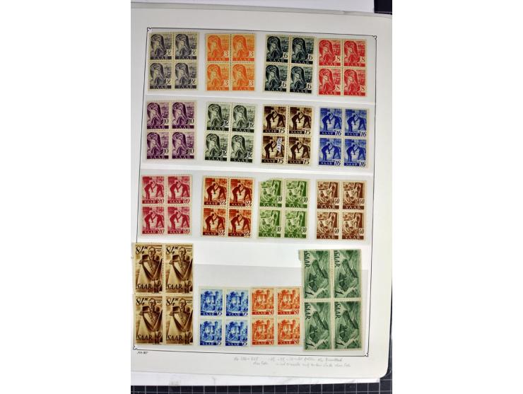  1920/59, postfrische, ungebrauchte und gestempelte Sammlung, bis auf Mi.-Nr. 171-77 (dafür 199-205 doppelt) in den Hauptnumm