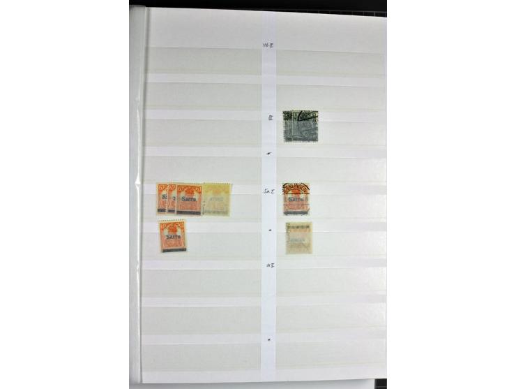  1920/34, postfrischer, ungebrauchter und gestempelter Bestand mit Dienst, dabei bessere Ausgaben, einige sign. bzw. mit Befu