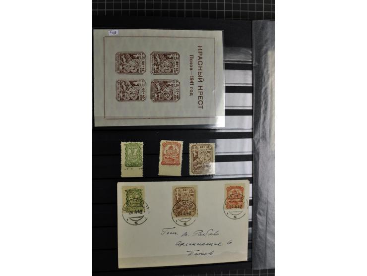 Albanien bis Zara, ungebrauchte/postfrische und gestempelte Sammlung mit einigen Briefen mit einer Vielzahl an besseren Werte