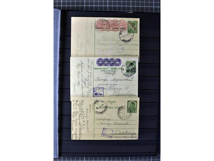 Albanien bis Zara, ungebrauchte/postfrische und gestempelte Sammlung mit einigen Briefen mit einer Vielzahl an besseren Werte