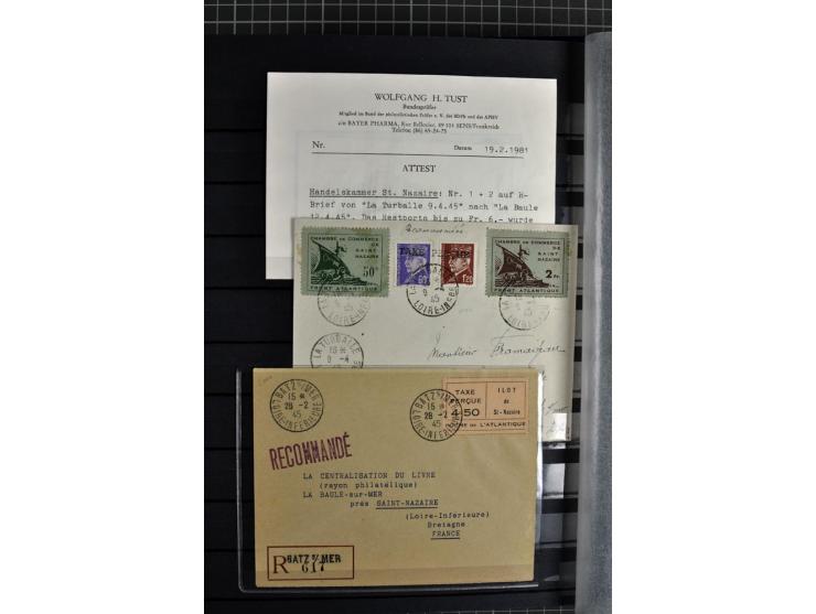 Albanien bis Zara, ungebrauchte/postfrische und gestempelte Sammlung mit einigen Briefen mit einer Vielzahl an besseren Werte