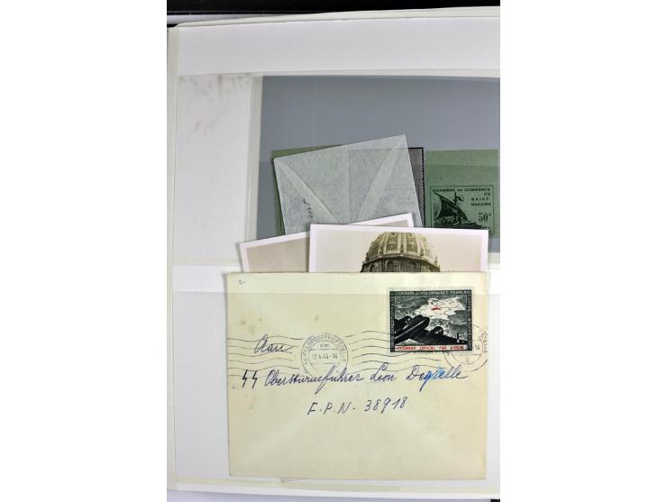 1939/1945, umfangreiche, postfrisch/ungebrauchte und gestempelte Sammlung von Albanien bis Zara mit vielen besseren Werten, d