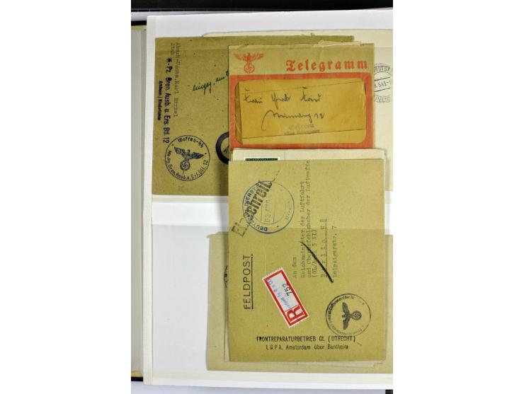 1939/1945, umfangreiche, postfrisch/ungebrauchte und gestempelte Sammlung von Albanien bis Zara mit vielen besseren Werten, d