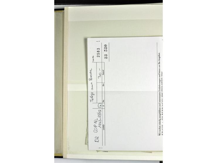1939/1945, umfangreiche, postfrisch/ungebrauchte und gestempelte Sammlung von Albanien bis Zara mit vielen besseren Werten, d