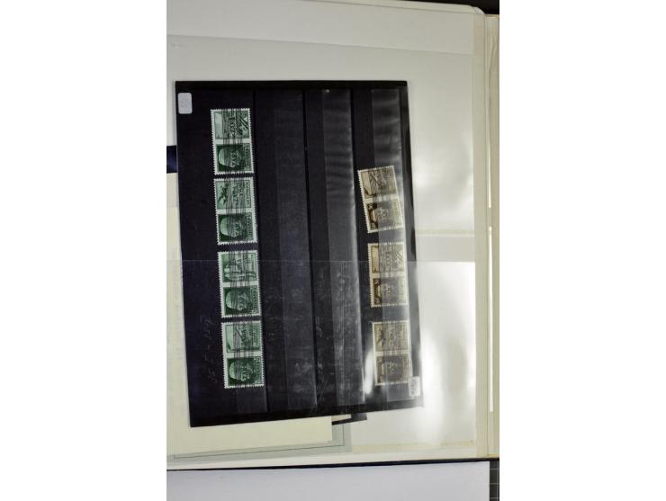 1939/1945, umfangreiche, postfrisch/ungebrauchte und gestempelte Sammlung von Albanien bis Zara mit vielen besseren Werten, d
