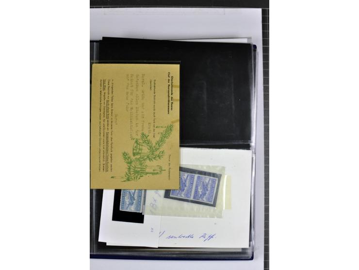 1939/1945, umfangreiche, postfrisch/ungebrauchte und gestempelte Sammlung von Albanien bis Zara mit vielen besseren Werten, d