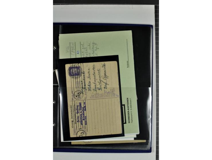 1939/1945, umfangreiche, postfrisch/ungebrauchte und gestempelte Sammlung von Albanien bis Zara mit vielen besseren Werten, d