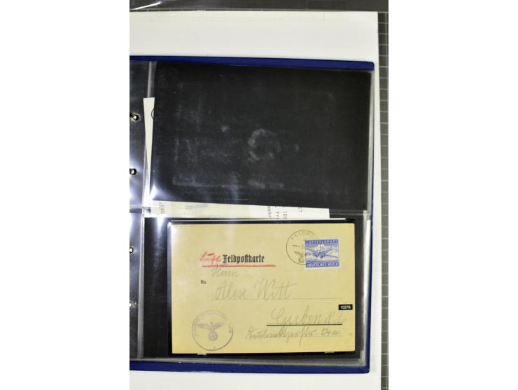 1939/1945, umfangreiche, postfrisch/ungebrauchte und gestempelte Sammlung von Albanien bis Zara mit vielen besseren Werten, d