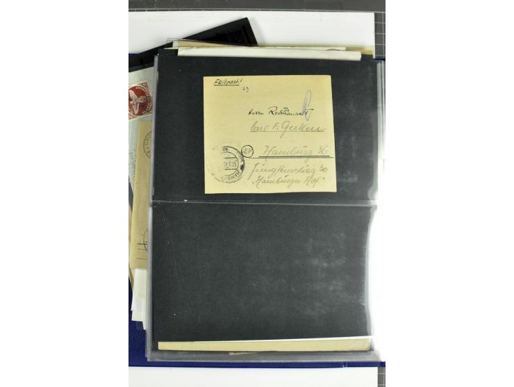 1939/1945, umfangreiche, postfrisch/ungebrauchte und gestempelte Sammlung von Albanien bis Zara mit vielen besseren Werten, d
