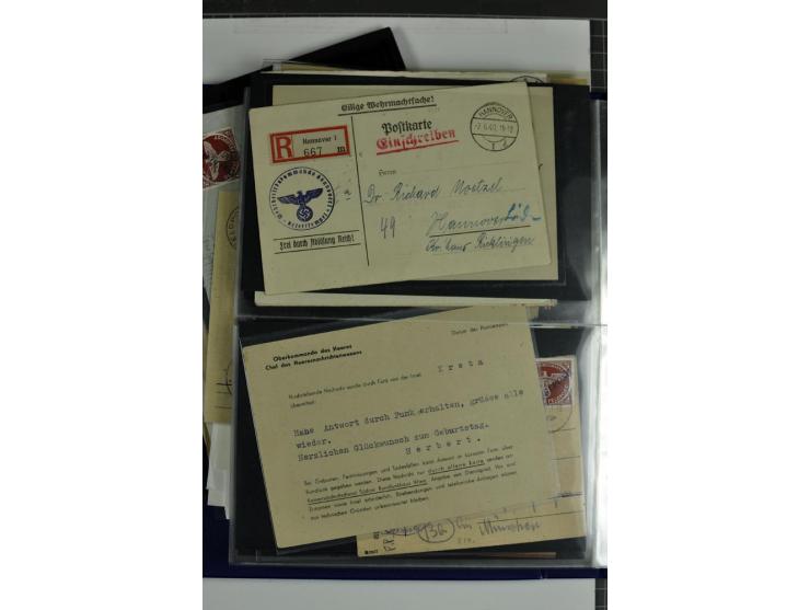 1939/1945, umfangreiche, postfrisch/ungebrauchte und gestempelte Sammlung von Albanien bis Zara mit vielen besseren Werten, d