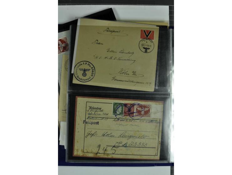 1939/1945, umfangreiche, postfrisch/ungebrauchte und gestempelte Sammlung von Albanien bis Zara mit vielen besseren Werten, d