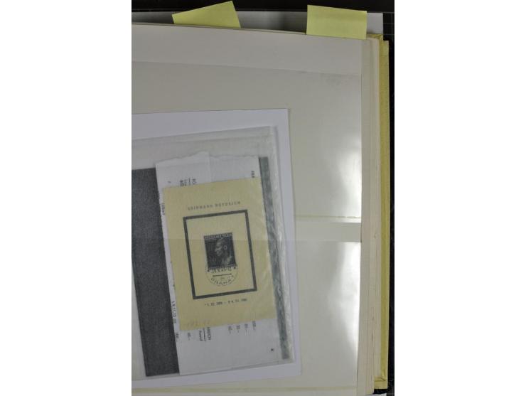 1939/1945, umfangreiche, postfrisch/ungebrauchte und gestempelte Sammlung von Albanien bis Zara mit vielen besseren Werten, d