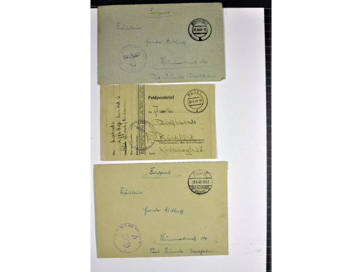 1939/1945, umfangreiche, postfrisch/ungebrauchte und gestempelte Sammlung von Albanien bis Zara mit vielen besseren Werten, d