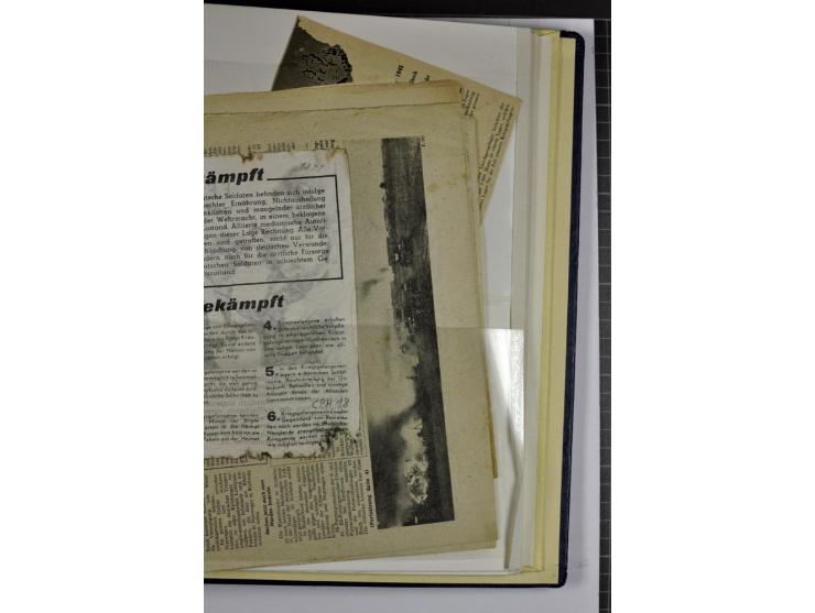 1939/1945, umfangreiche, postfrisch/ungebrauchte und gestempelte Sammlung von Albanien bis Zara mit vielen besseren Werten, d