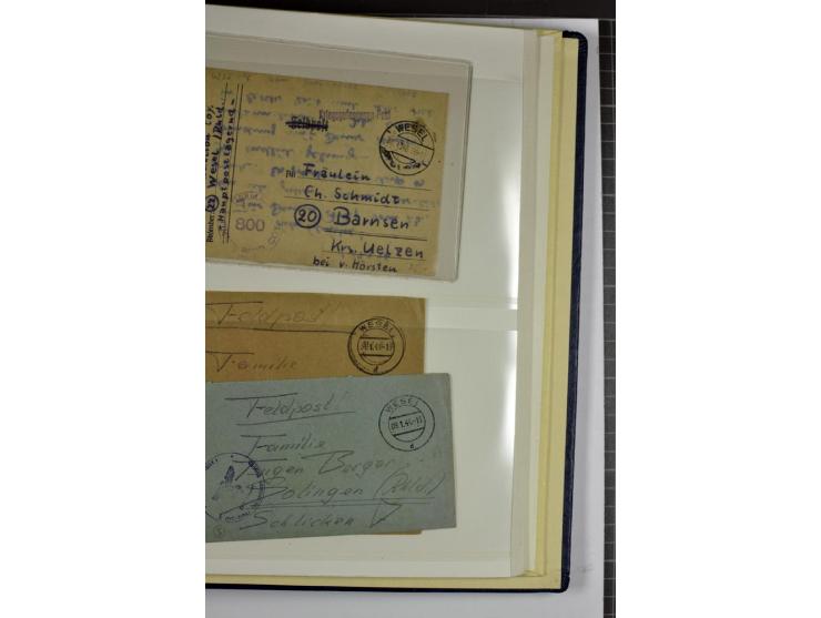 1939/1945, umfangreiche, postfrisch/ungebrauchte und gestempelte Sammlung von Albanien bis Zara mit vielen besseren Werten, d