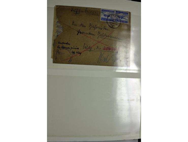 1939/1945, umfangreiche, postfrisch/ungebrauchte und gestempelte Sammlung von Albanien bis Zara mit vielen besseren Werten, d