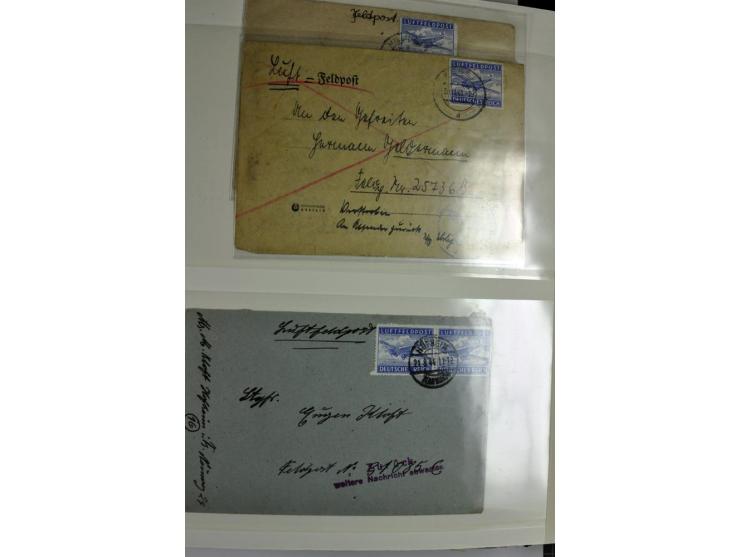 1939/1945, umfangreiche, postfrisch/ungebrauchte und gestempelte Sammlung von Albanien bis Zara mit vielen besseren Werten, d