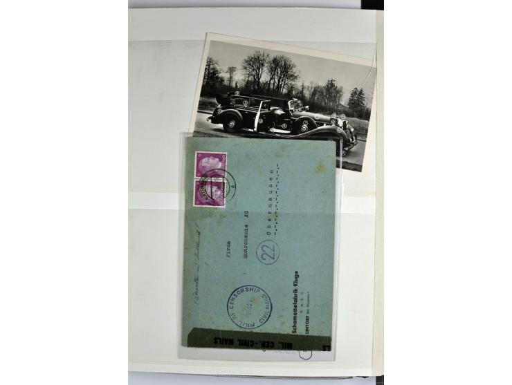 1939/1945, umfangreiche, postfrisch/ungebrauchte und gestempelte Sammlung von Albanien bis Zara mit vielen besseren Werten, d