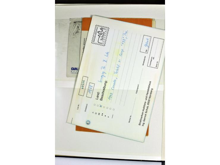 1939/1945, umfangreiche, postfrisch/ungebrauchte und gestempelte Sammlung von Albanien bis Zara mit vielen besseren Werten, d