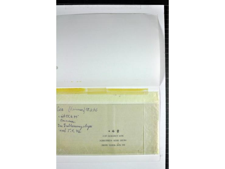1939/1945, umfangreiche, postfrisch/ungebrauchte und gestempelte Sammlung von Albanien bis Zara mit vielen besseren Werten, d