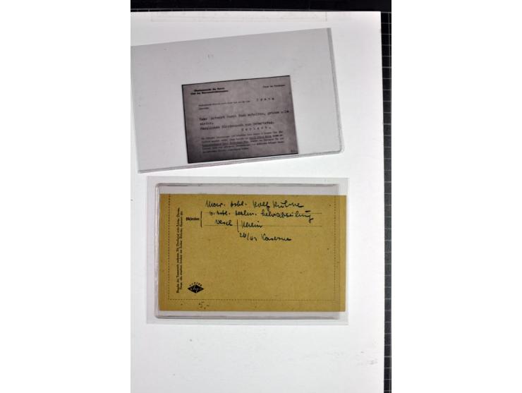 1939/1945, umfangreiche, postfrisch/ungebrauchte und gestempelte Sammlung von Albanien bis Zara mit vielen besseren Werten, d